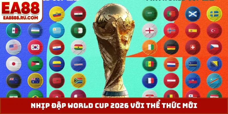 Nhịp đập World Cup 2026 với thể thức mới