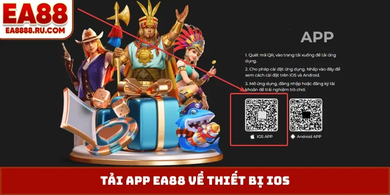Tải app EA88 về thiết bị iOS